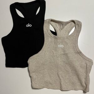 Alo Yoga Aspire tank, two pack